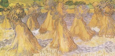 Vincent Van Gogh Sheaves of Wheat (nn04) Spain oil painting art
